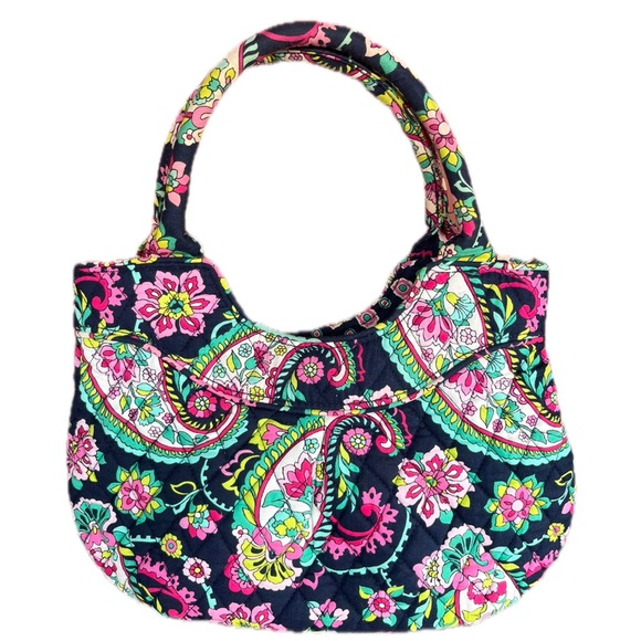 Vera Bradley Other - Vera Bradley Petal Paisley Mini Tote Navy